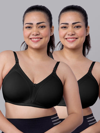 M Frame Seamless Padded Bra | M 5504 Pack of 2