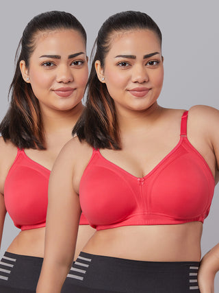 Soft & Airy Seamless Padded Bra | M 5504 Pack of 2