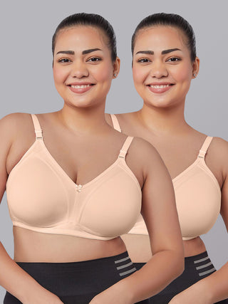 M Frame Seamless Padded Bra | M 5504 Pack of 2