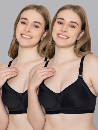 Fuller Cups Support Seamless Everyday Bra | M 3307 Pack of 2