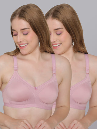Fuller Cups Support Seamless Everyday Bra | M 3307 Pack of 2