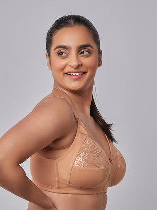 Full Coverage Lace Bra | M 3308 Pack of 2