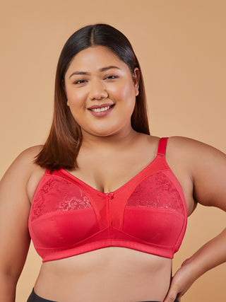 Full Coverage Lace Bra | M 3308 Pack of 2