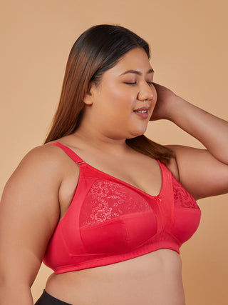 Full Coverage Lace Bra | M 3308 Pack of 2