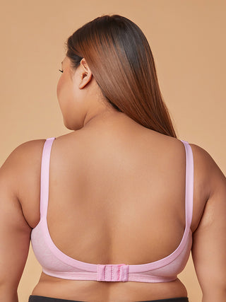 Lace Design High Coverage Bra | M 3308 Pack of 2