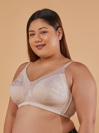 Full Coverage Lace Bra | M 3308 Pack of 2