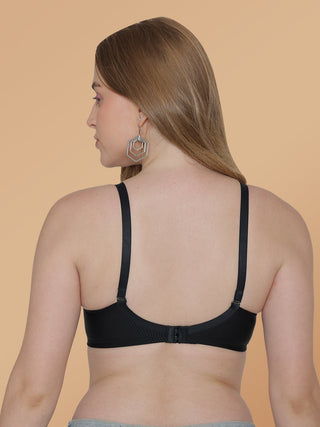 Soft Padded Full Coverage Striped T-Shirt Bra | M 5508