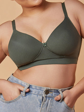 Padded Foam Cups Full Coverage T-Shirt Bra | M 5505