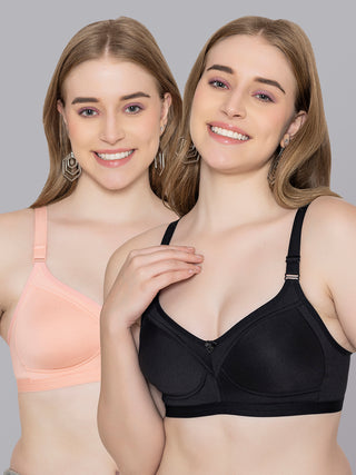 Wirefree Support Everyday Comfort Seamless Bra | M 3307 Pack of 2