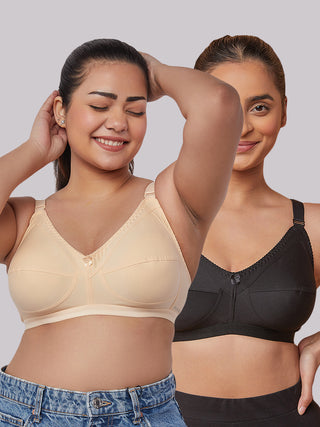 Everyday Comfort Non-Wired Bra | M 307 Pack of 2