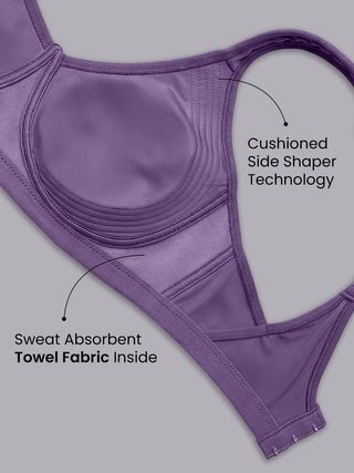 Maashie M 4417 Fuller Support Double Layered Cups Stylish Back Seamless Bra