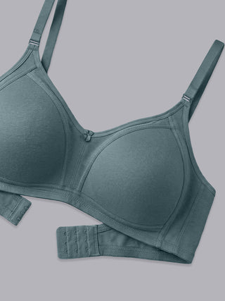 M Frame Padded Minimizer Bra | M 5504 | Pack of 2 | GOBLIN BLUE M.GREY