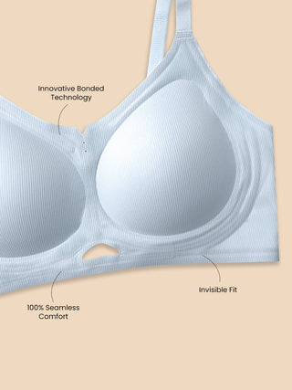 360 Degree Support No Visible Line Super Flexible Padded Bonded Bra | M 9904