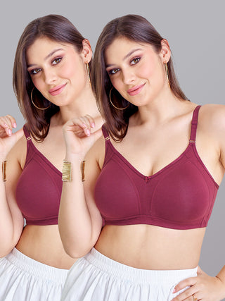M Frame Padded Minimizer Bra | M 5504 | Pack of 2