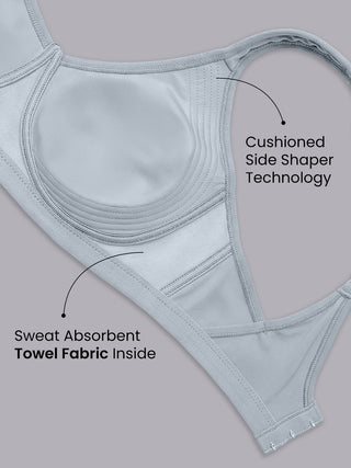 Maashie M 4417 Fuller Support Double Layered Cups Stylish Back Seamless Bra