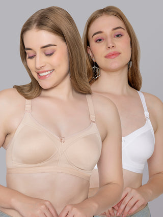 Wirefree Support Everyday Comfort Seamless Bra | M 3307 Pack of 2