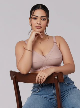 Non Padded Plus Size Bra | M 307 Pack of 2