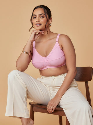 Non Padded Everyday Bra | M 307 Pack of 2 | Pink