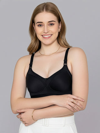 Seamless Perfection Wider Straps Daily Wear Bra | M 3307 | Pack of 2