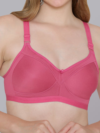 M Frame Full Support Non Padded Bra | M 3307 Pack of 2