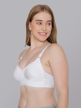 Seamless Perfection Wider Straps Daily Wear Bra | M 3307 Pack of 2