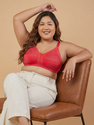 Full Coverage Lace Bra | M 3308 Pack of 2