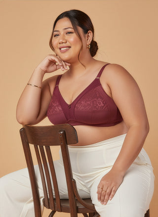 M Frame Lace Bra | M 3308 Pack of 2 | K.WINE K.WINE