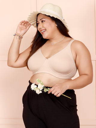 Maashie M 3311 Full Coverage Support Non Padded Cups Seamless Encircled Bra