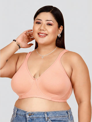 Maashie M 3311 Full Coverage Support Non Padded Cups Seamless Encircled Bra