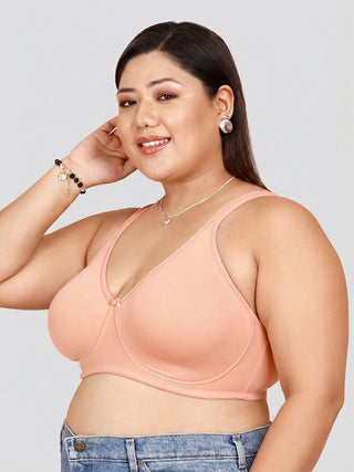 Maashie M 3311 Full Coverage Support Non Padded Cups Seamless Encircled Bra