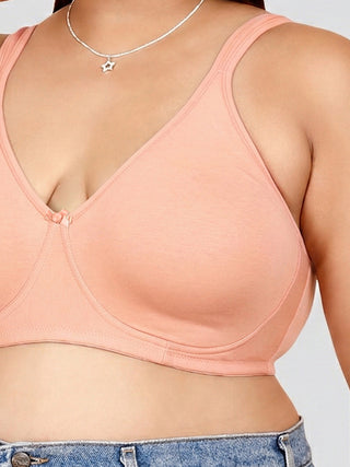 Maashie M 3311 Full Coverage Support Non Padded Cups Seamless Encircled Bra