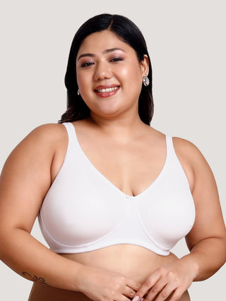 Maashie M 3311 Full Coverage Support Non Padded Cups Seamless Encircled Bra