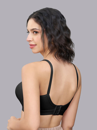 Non Padded Seamless Cups Everyday Cotton Cross Over Bra | M 3312