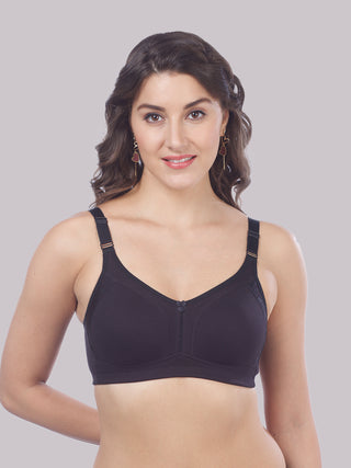 M Frame Plus Size Bra with Side Lace | M 4414