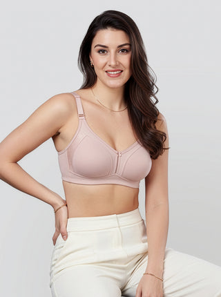 Seamless Cups Non Padded Bra | M 4414 Pack of 2 | FAWN FAWN