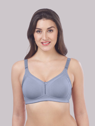 M Frame Plus Size Bra with Delicate Lace | M 4414 Pack of 2