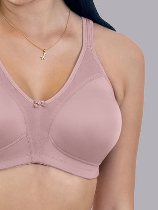 Maashie M 4416 Fuller Cups Support Non Padded Comfort Seamless Minimizer Bra