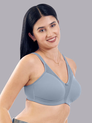 Maashie M 4416 Fuller Cups Support Non Padded Comfort Seamless Minimizer Bra