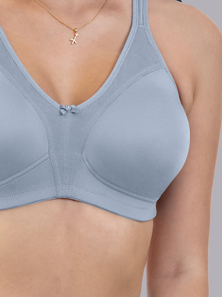 Maashie M 4416 Fuller Cups Support Non Padded Comfort Seamless Minimizer Bra