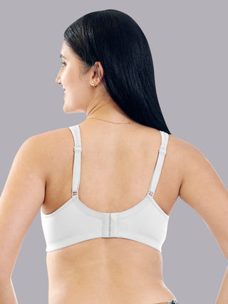 Maashie M 4416 Fuller Cups Support Non Padded Comfort Seamless Minimizer Bra