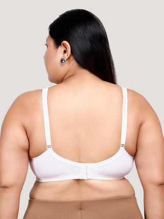 Maashie M 4416 Fuller Cups Support Non Padded Comfort Seamless Minimizer Bra