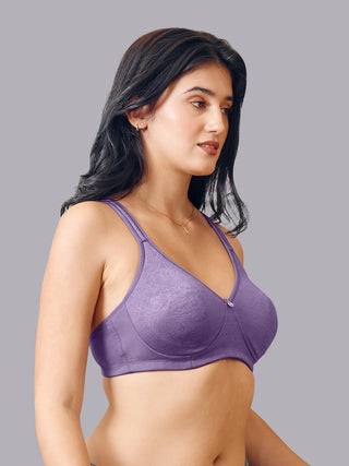 Maashie M 4417 Fuller Support Double Layered Cups Stylish Back Seamless Bra