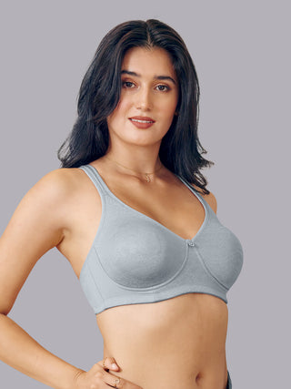 Maashie M 4417 Fuller Support Double Layered Cups Stylish Back Seamless Bra