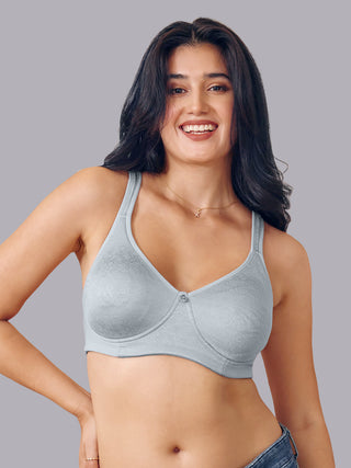 Maashie M 4417 Fuller Support Double Layered Cups Stylish Back Seamless Bra