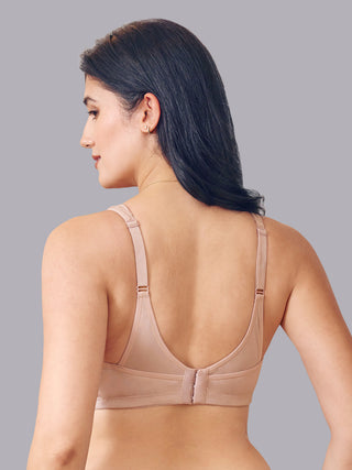 Maashie M 4417 Fuller Support Double Layered Cups Stylish Back Seamless Bra