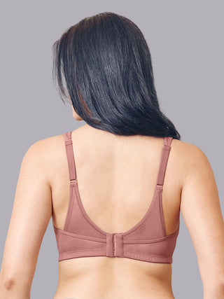 Maashie M 4417 Full Coverage Support Double Layered Cups Stylish Back Seamless Bra