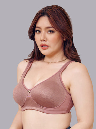 Maashie M 4417 Full Coverage Support Double Layered Cups Stylish Back Seamless Bra