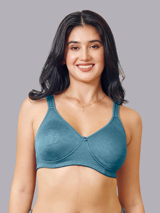 Maashie M 4417 Full Coverage Support Double Layered Cups Stylish Back Seamless Bra