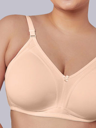 M Frame Padded Minimizer Bra L Nude Close view