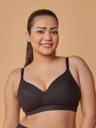 Soft Padded Cups Full Coverage T-Shirt Bra | M 5505 Pack of 2